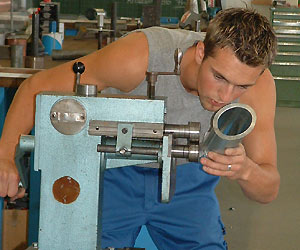 Andreas Brtschi, Arbeit an der Sikkenmaschine